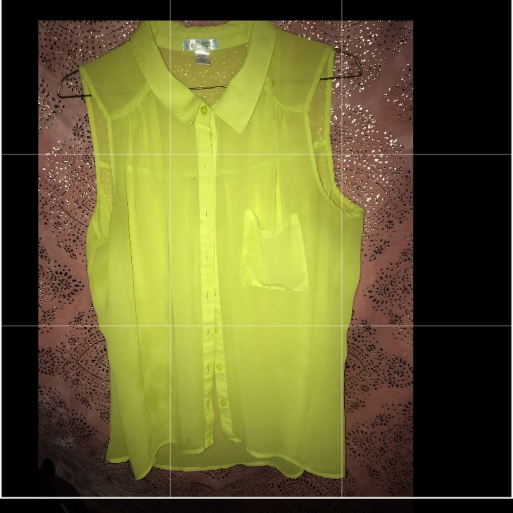 See threw blouse